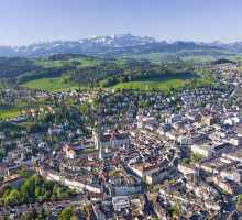 Luftaufnahme St.Gallen