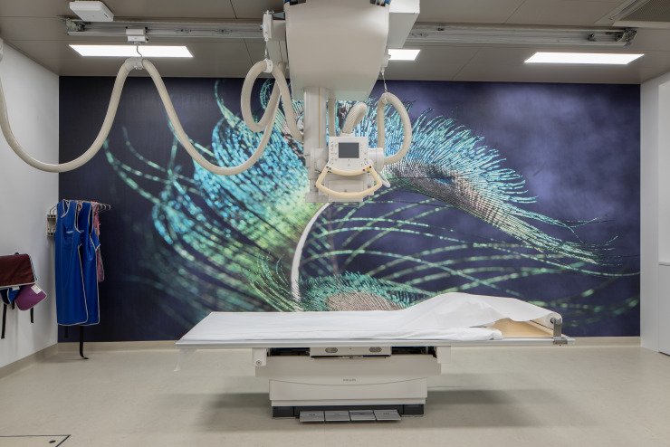 Röntgenraum im neuen interdisziplinären Ambulatorium