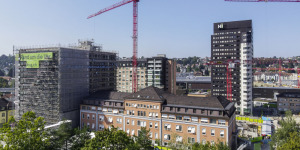 Bauareal Kantonsspital St.Gallen