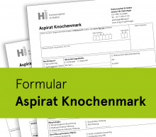 Formularbild Aspirat Knochenmark